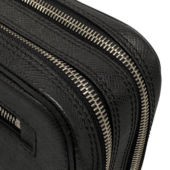 LOUIS VUITTON Neopavel Ardoise Taiga Mens Clutch Bag 728-081725 - Picture 8 of 14